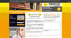 Desktop Screenshot of fristot-immobilier.com